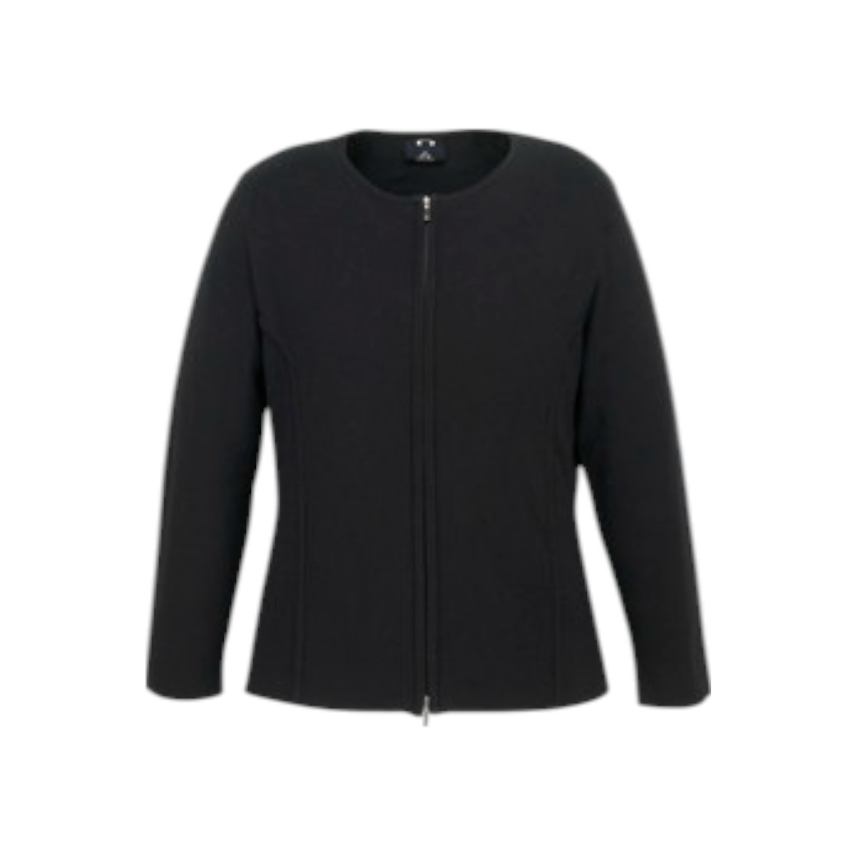Biz Collection - Cardigan à fermeture à glissière à double sens pour femme