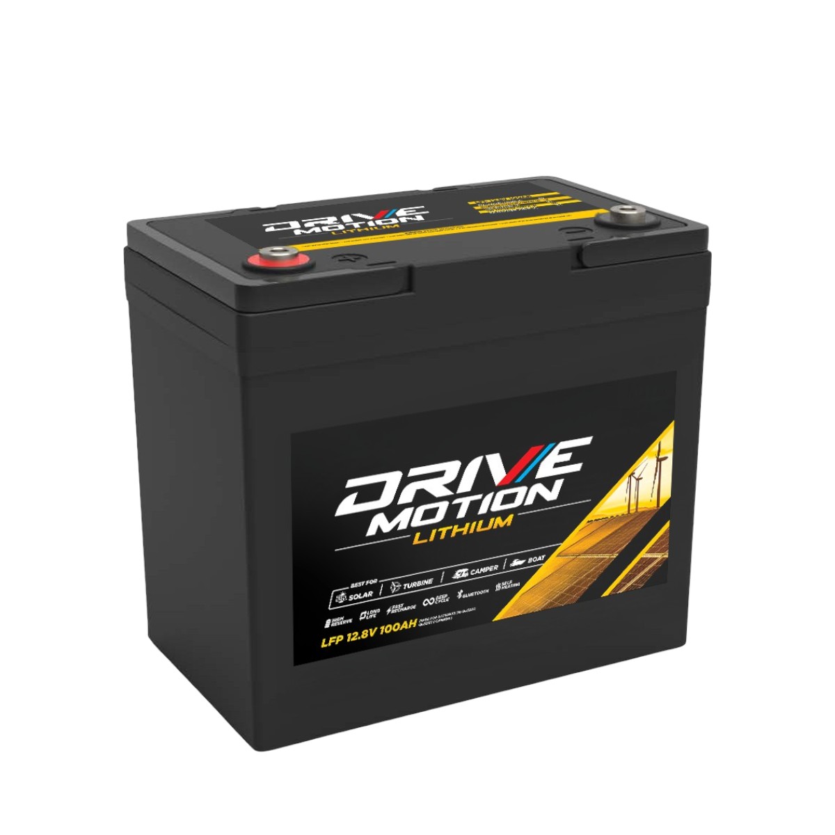 Drive Motion - LiFePO4 LFP12.8V100AH MINI Battery