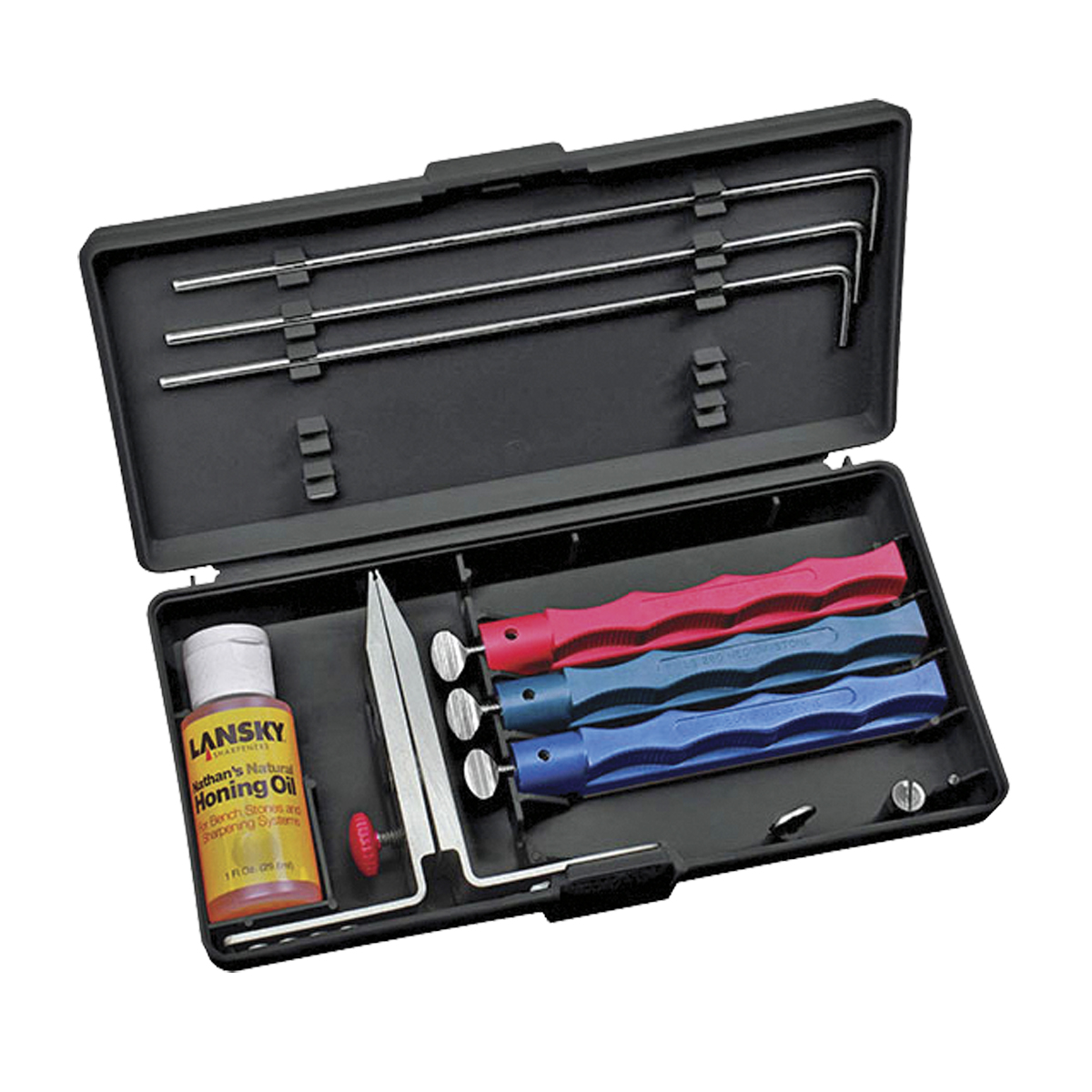 Lansky Sharpeners - Standard 3-Stone Sharpening System