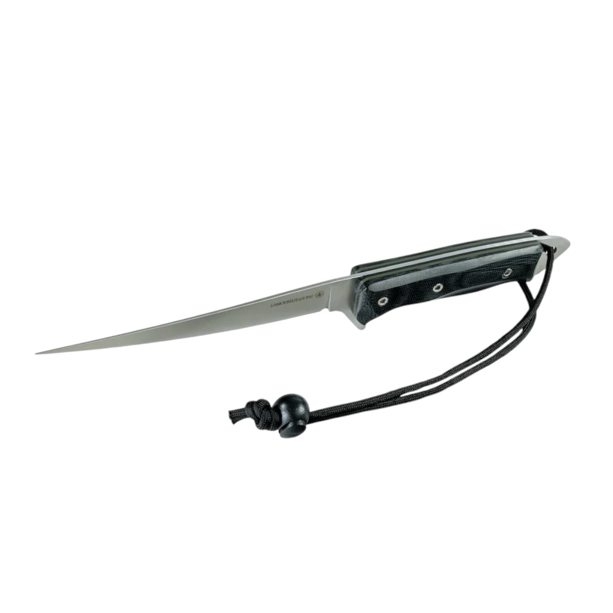 Lamoureux & Sons - Rupert Filleting Knife - Micarta Black