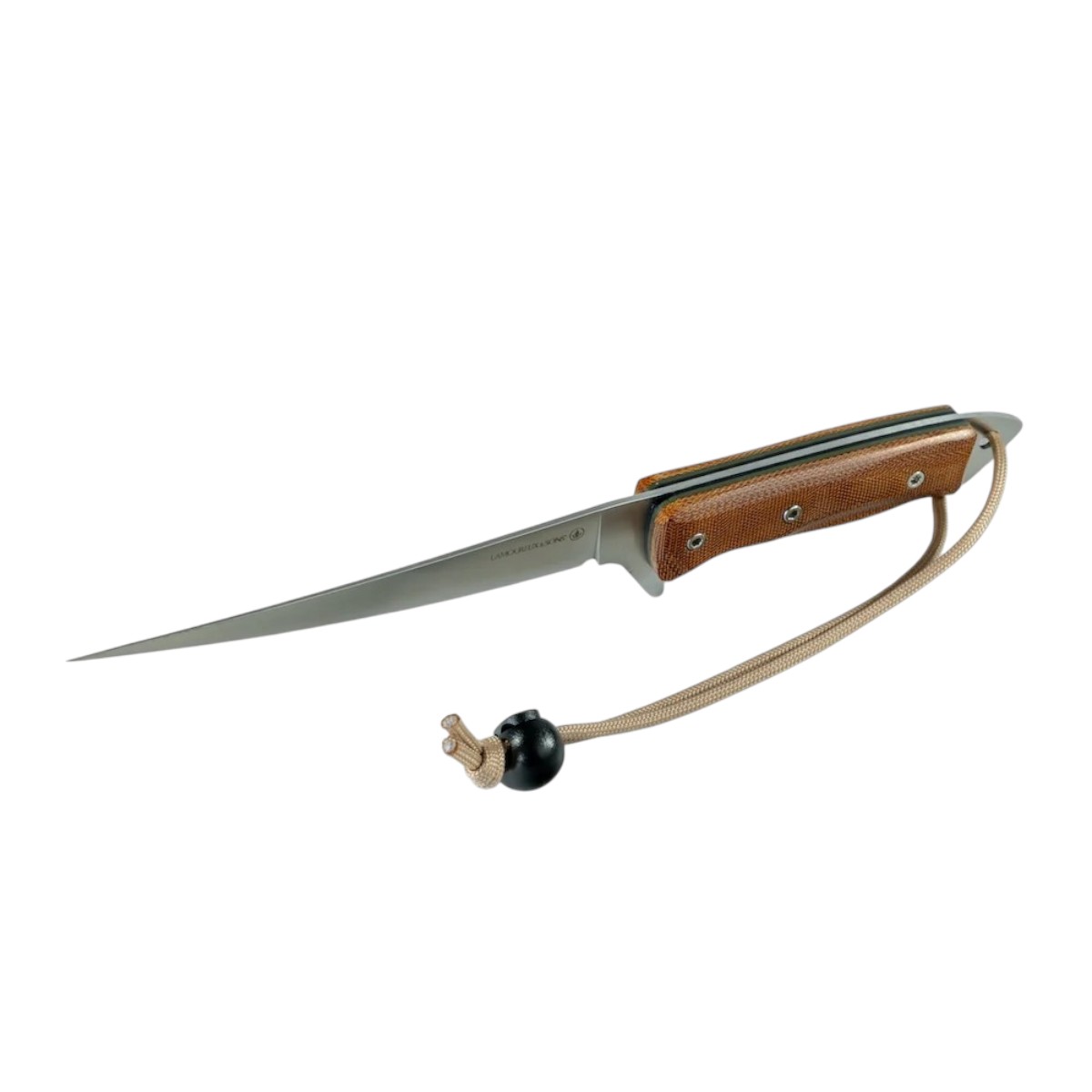 Lamoureux & Sons - Rupert Filleting Knife - Natural Micarta