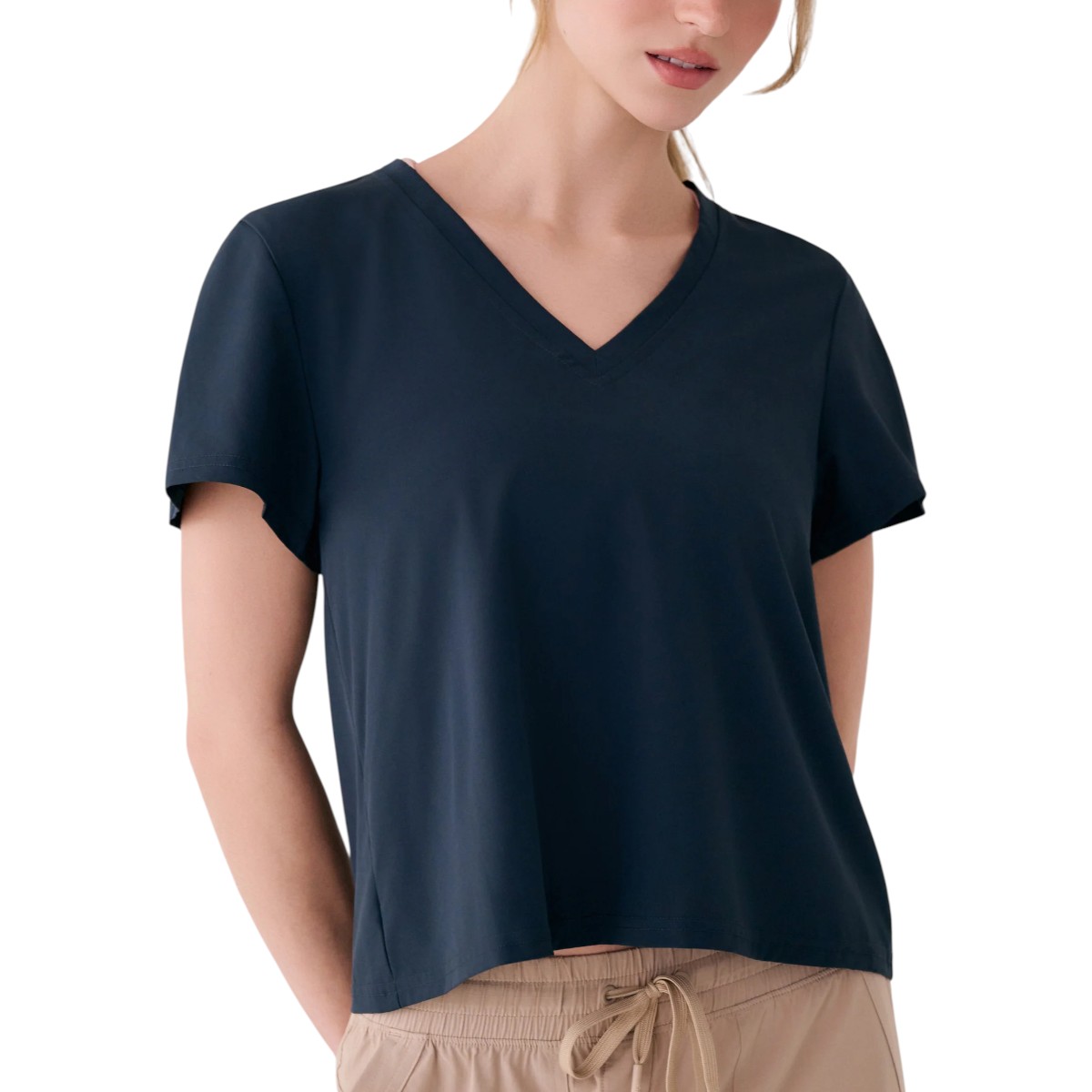 Lolë - Women's Olivie V-neck T-Shirt