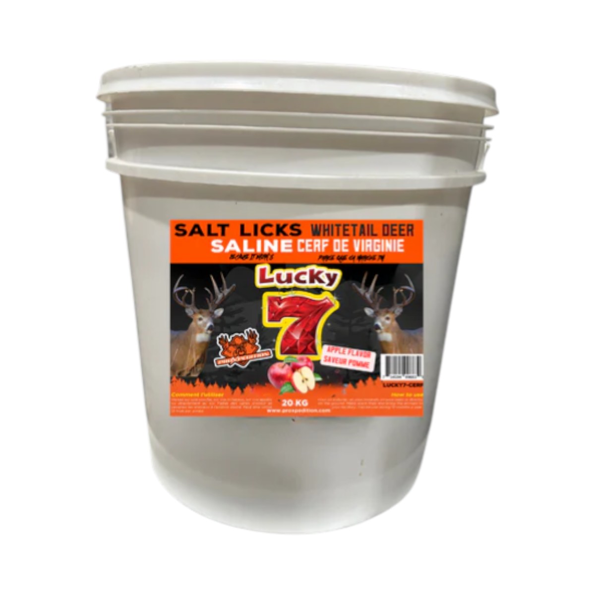 ProXpédition - Apple Flavored Salt Licks for Whitetail Deer
