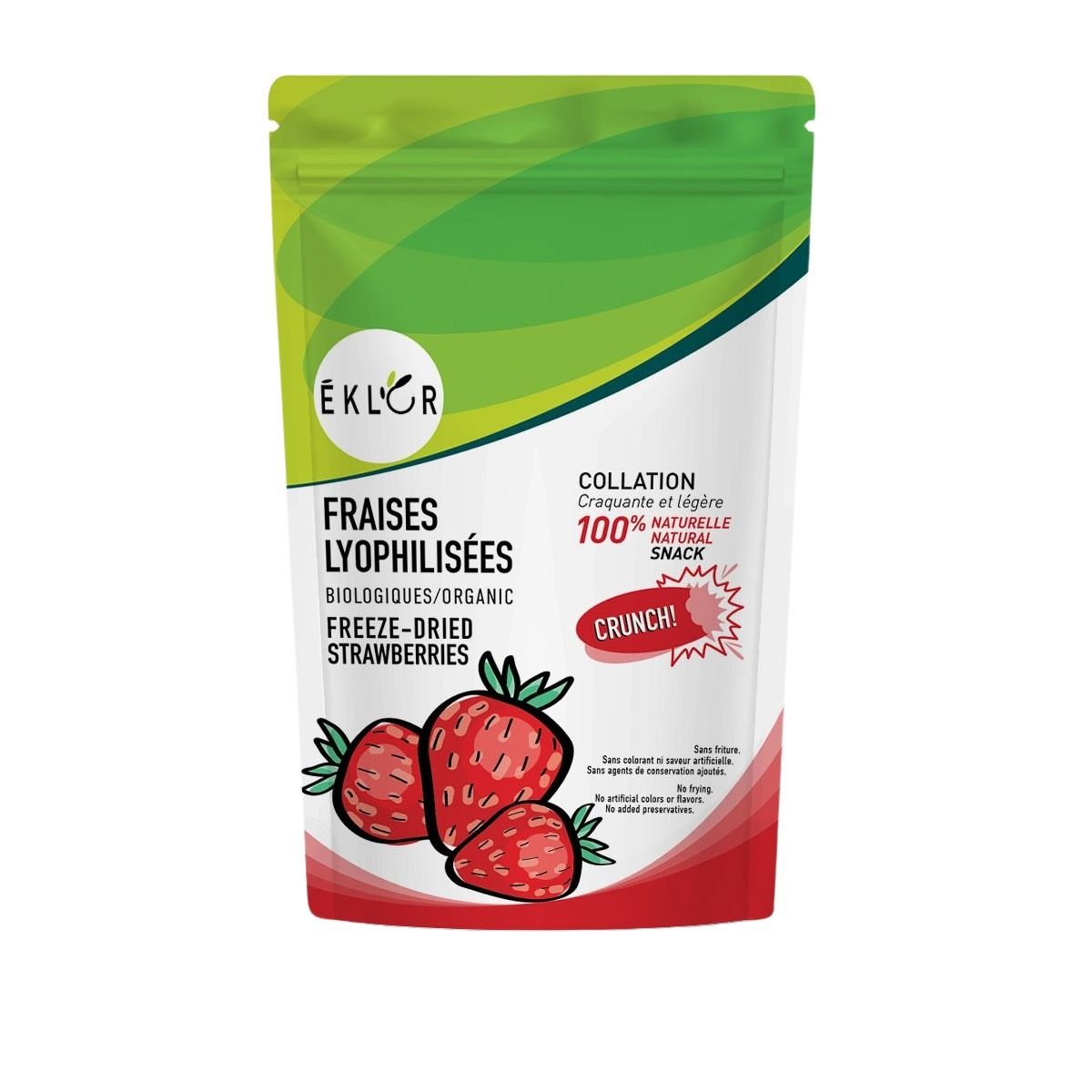 Eklor - Organic Freeze-Dried Strawberries 7 g