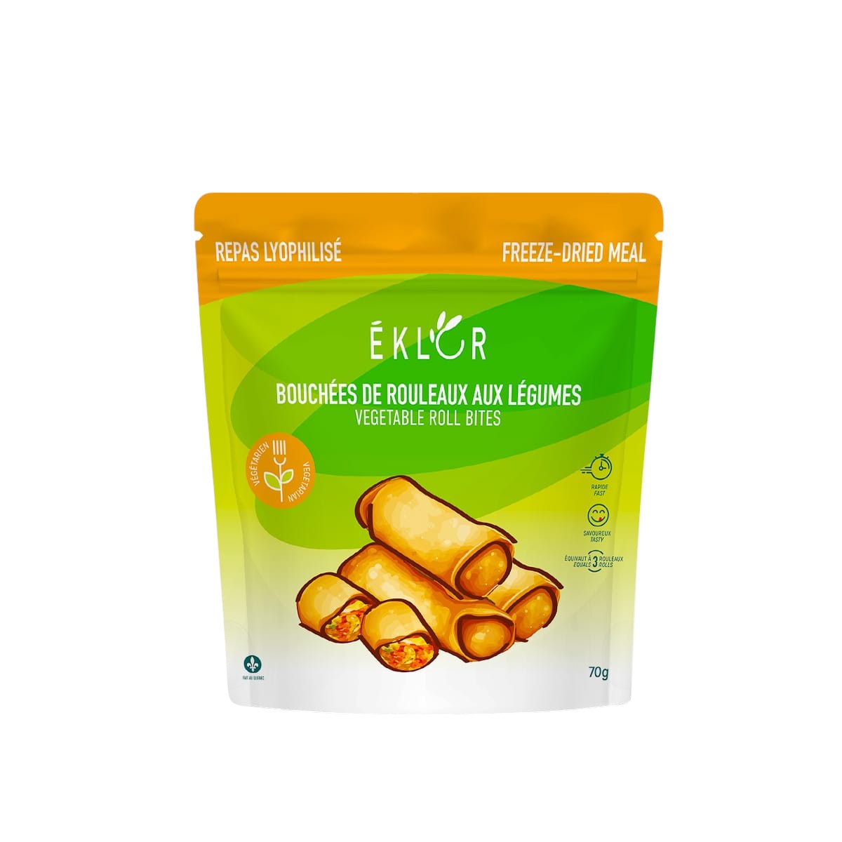 Eklor - 70g Vegetable Roll Bites