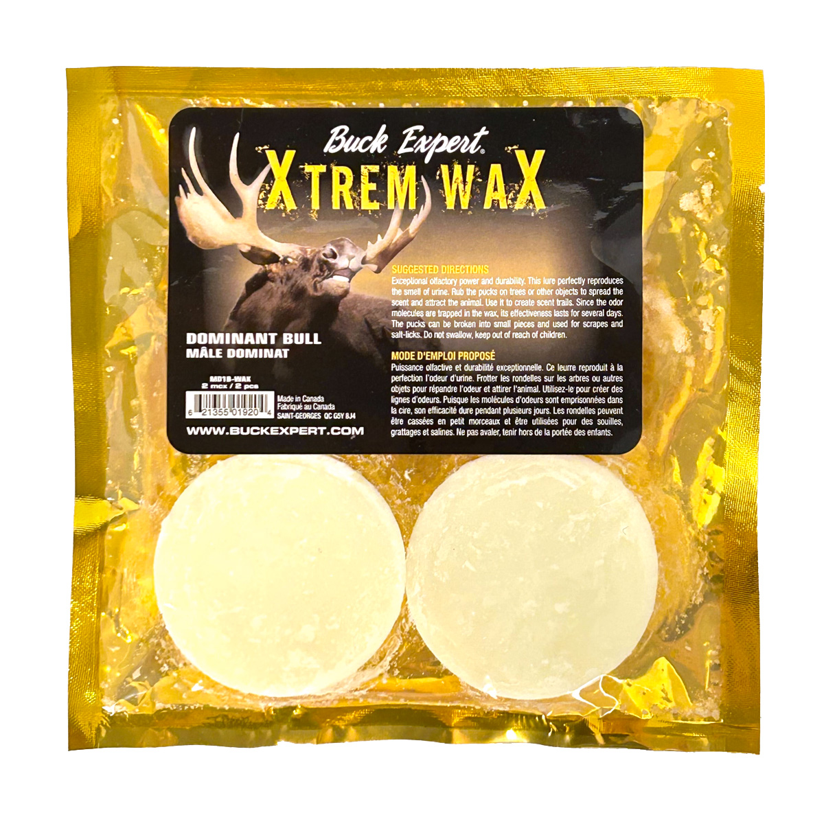 Buck Expert - Wax Pucks - Dominant Male