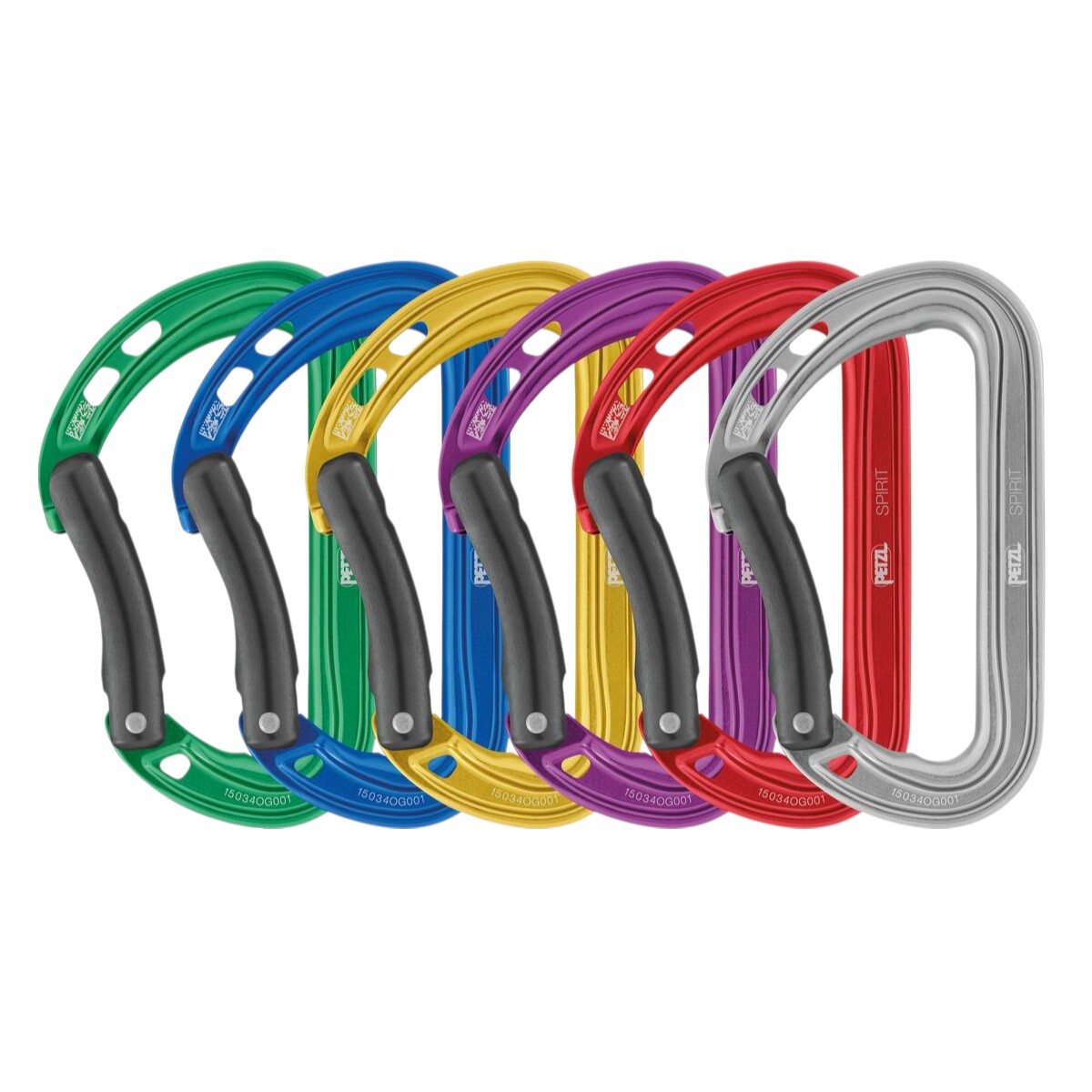 Petzl - Pack of 6 Spirit Carabiners