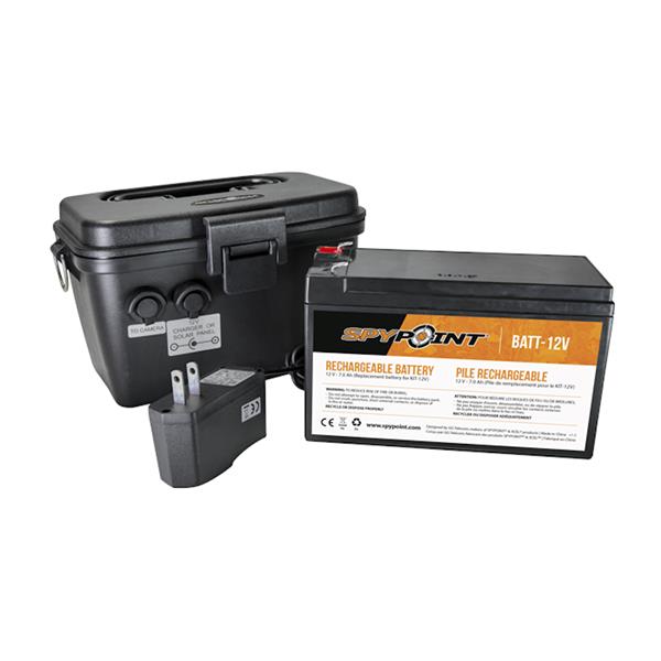Spypoint - 12V Battery, Charger and Housing Kit