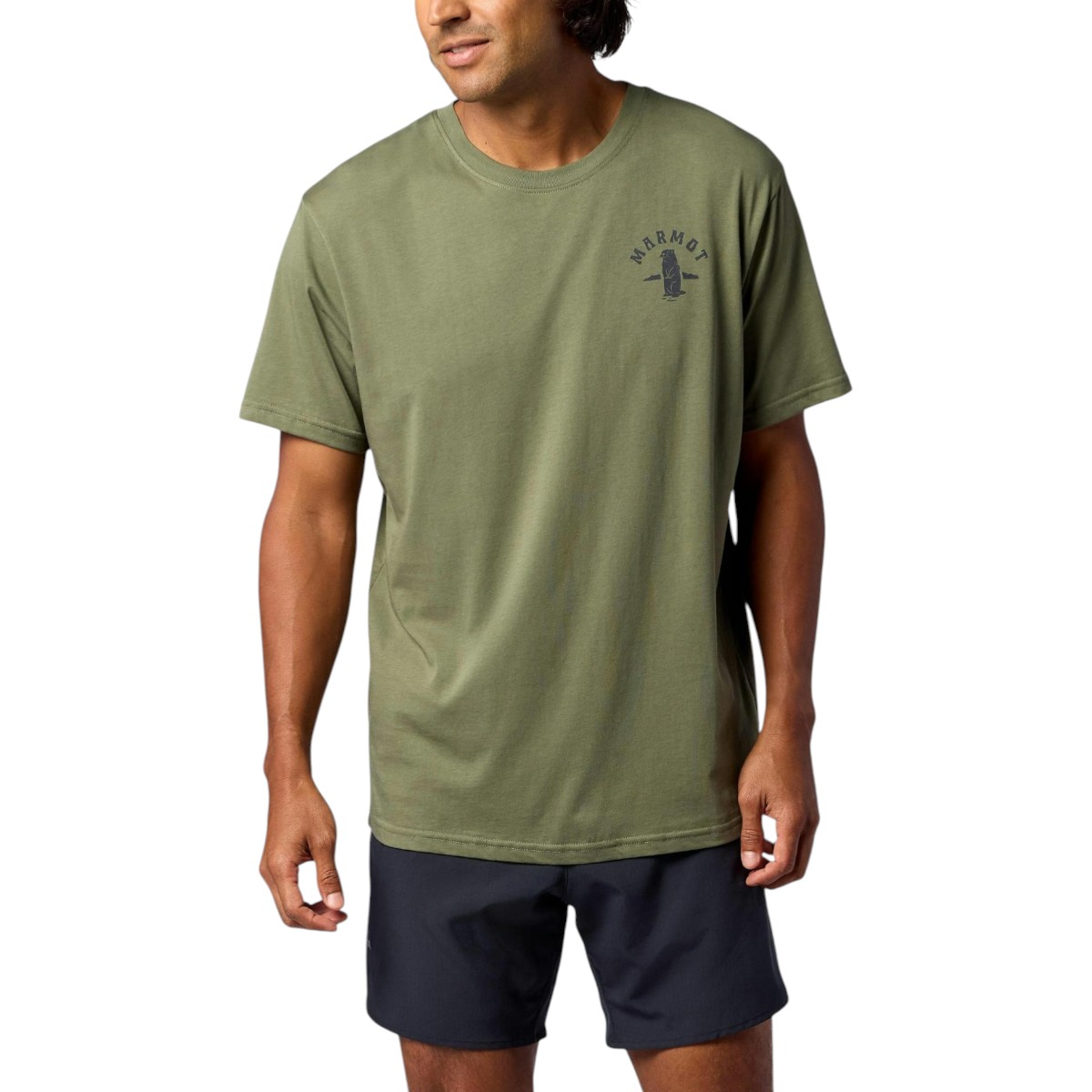 Marmot - Men's Marmot Mountain Works Circle Critter Short-Sleeve T-Shirt