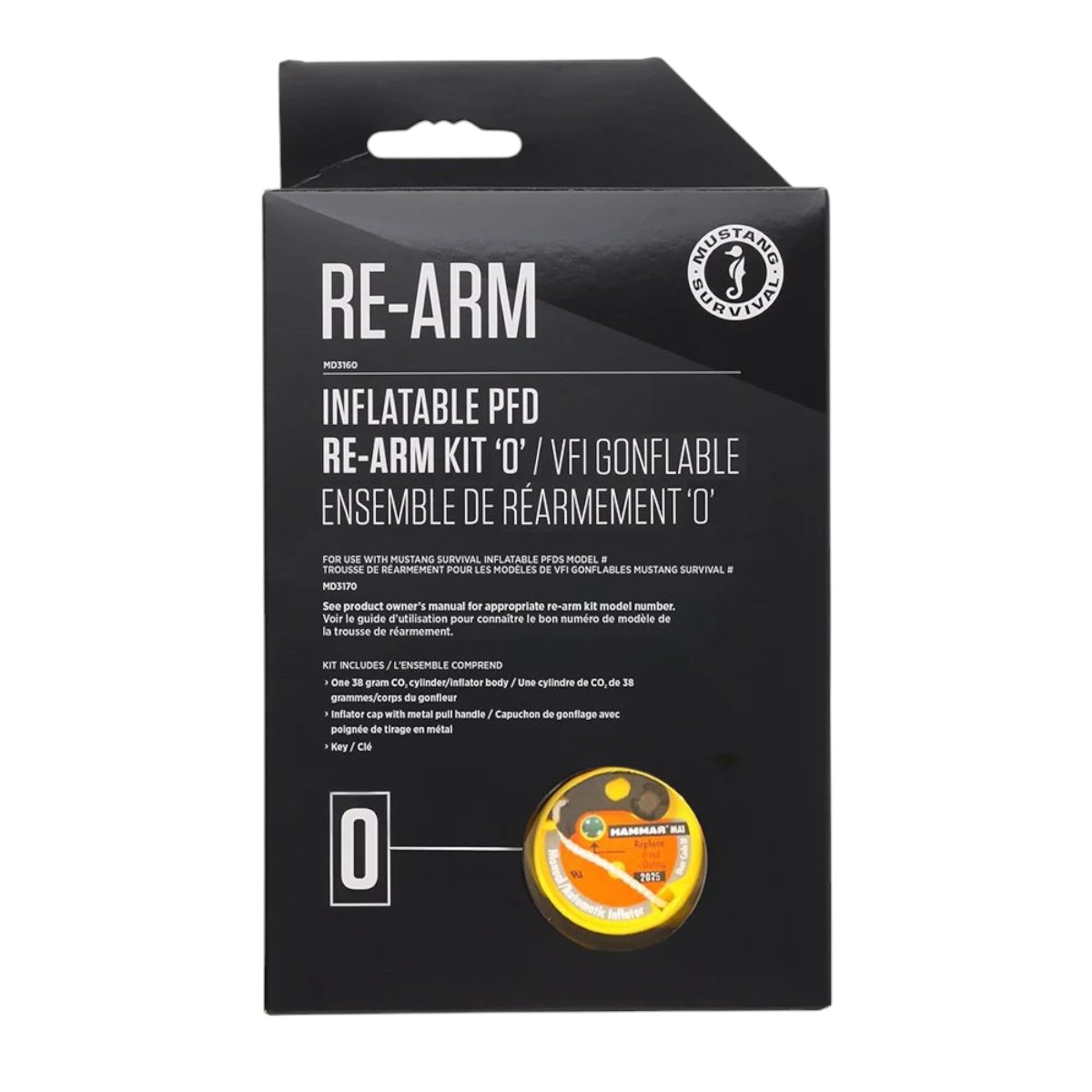 Mustang Survival - Inflatable PFD Re-Arm Kit "O"