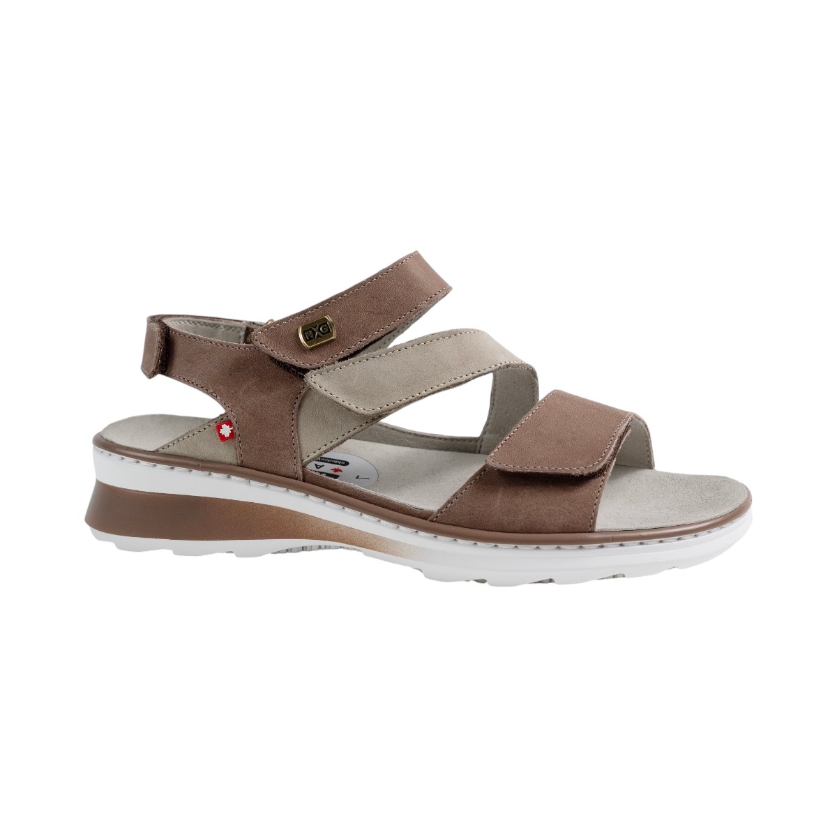 NexGrip - Sandales Minerva en cuir pour femme