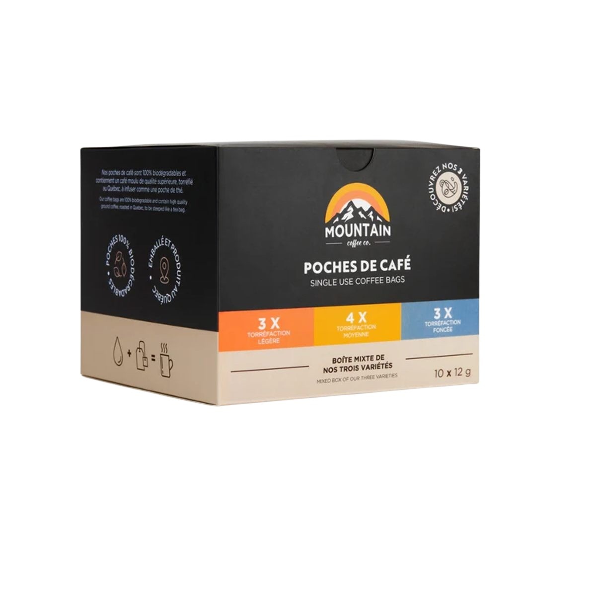 Mountain Coffee - Box of 10 Mixed Coffee Bags