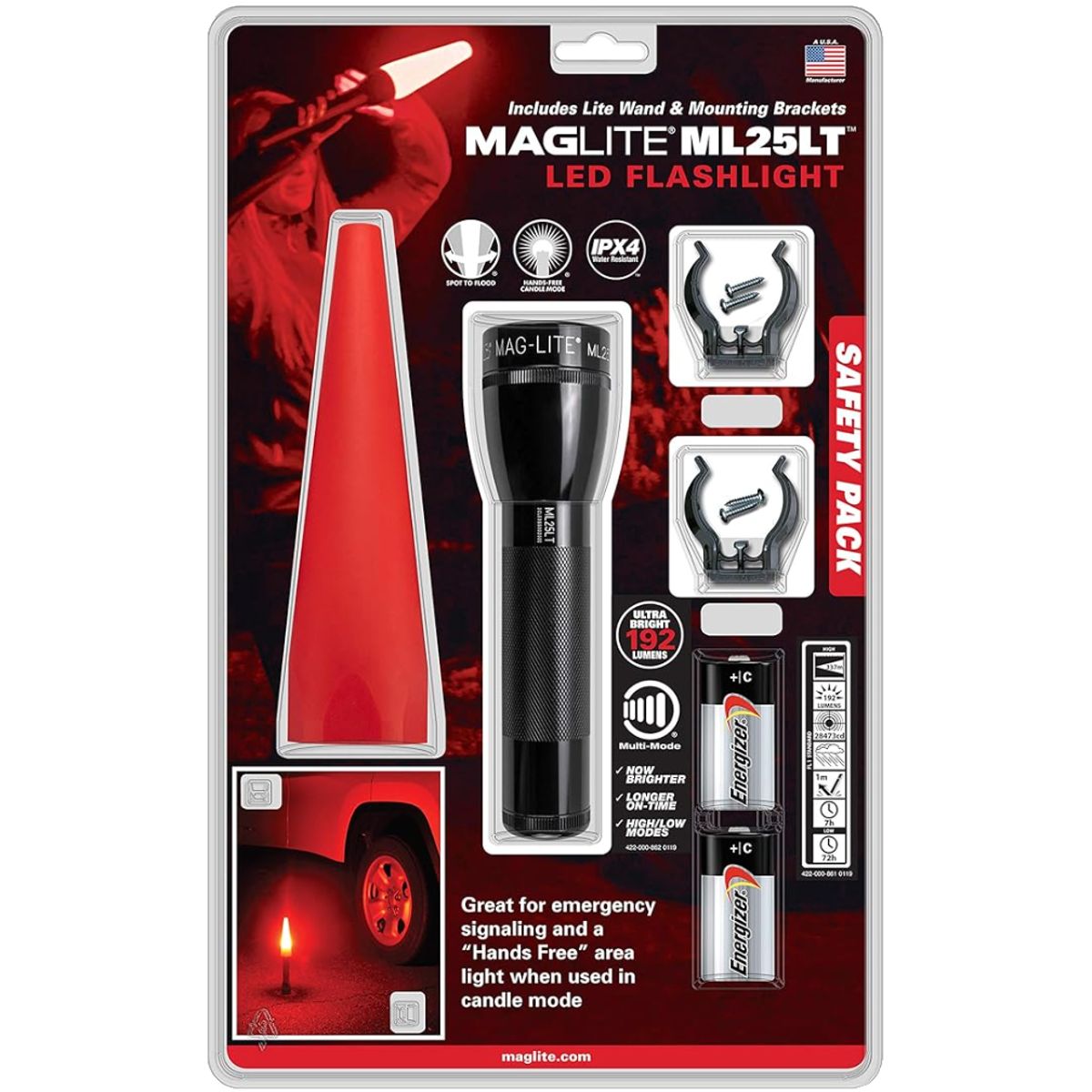 Mag Lite - ML25LT Flashlight