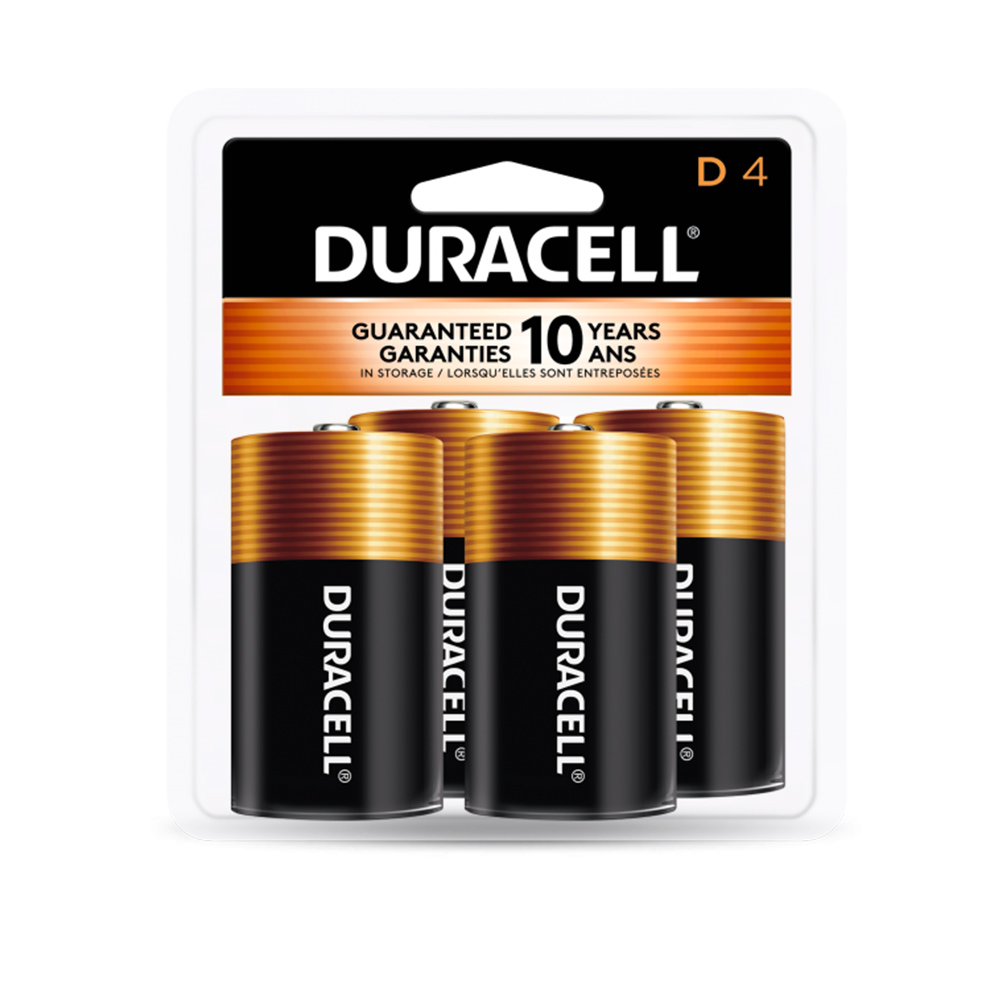 Duracell - D4 Alkaline Batteries