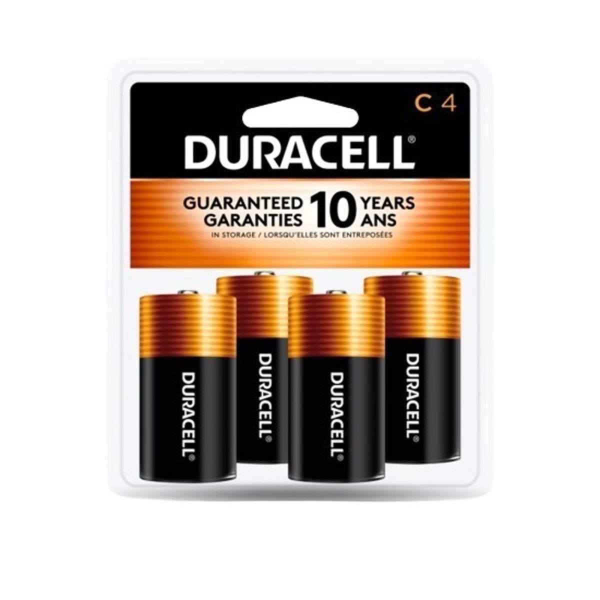 Duracell - C-4 Alkaline Batteries