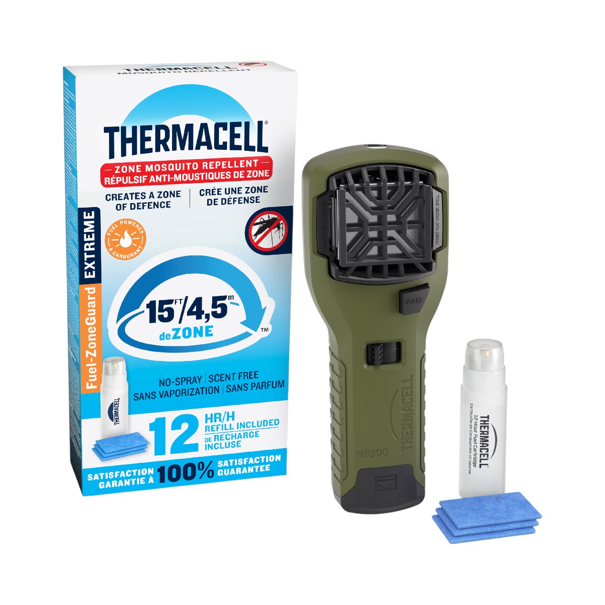 Thermacell - Mosquito Repellent, Portable Adventure MR300