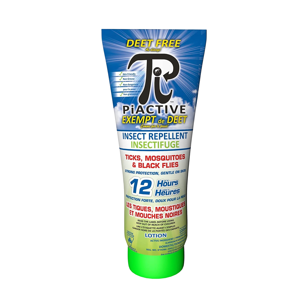 Mosquito Shield - Insect Repellent PiActive Lotion DEET Free