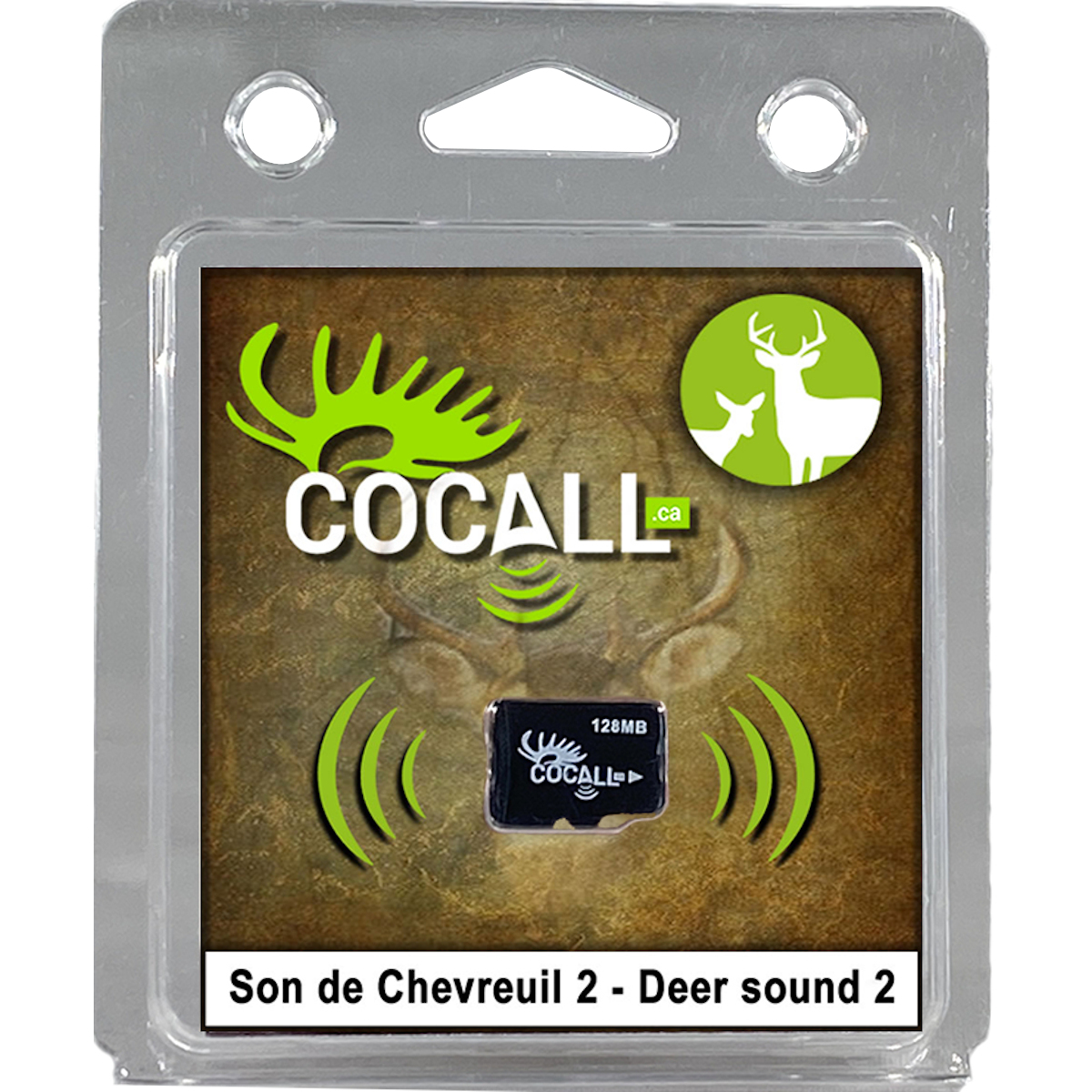 Cocall - White-tailed Deer Sound Card 2