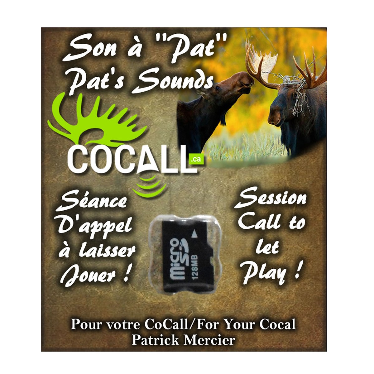 Cocall - Pat’s Call Session Digital Card