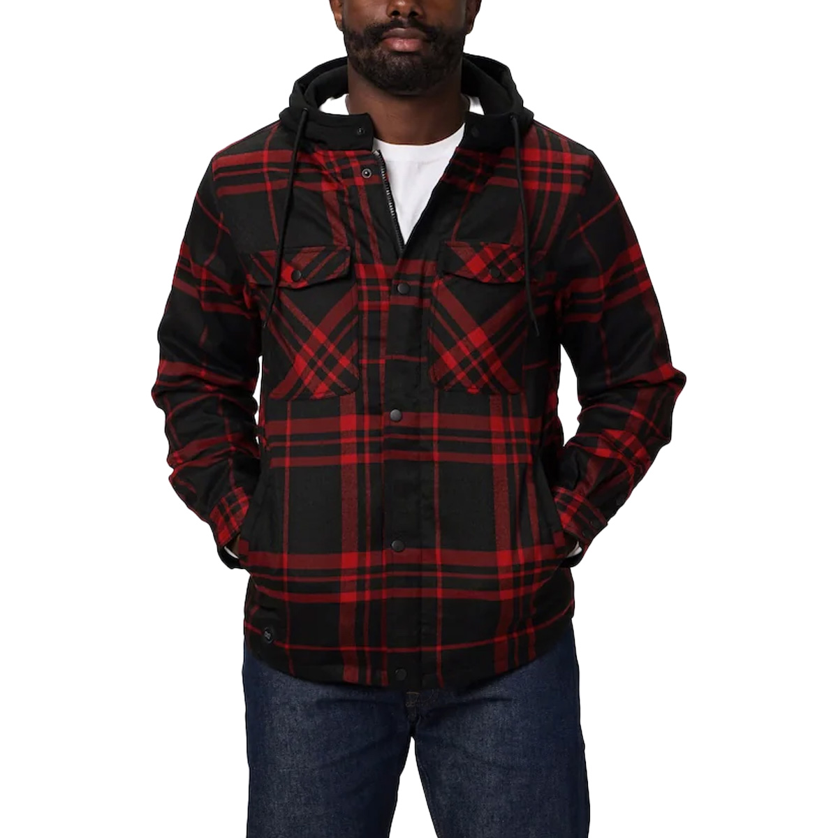 Fieldsheer - Men's Flannel Hoodie Heated Jacket