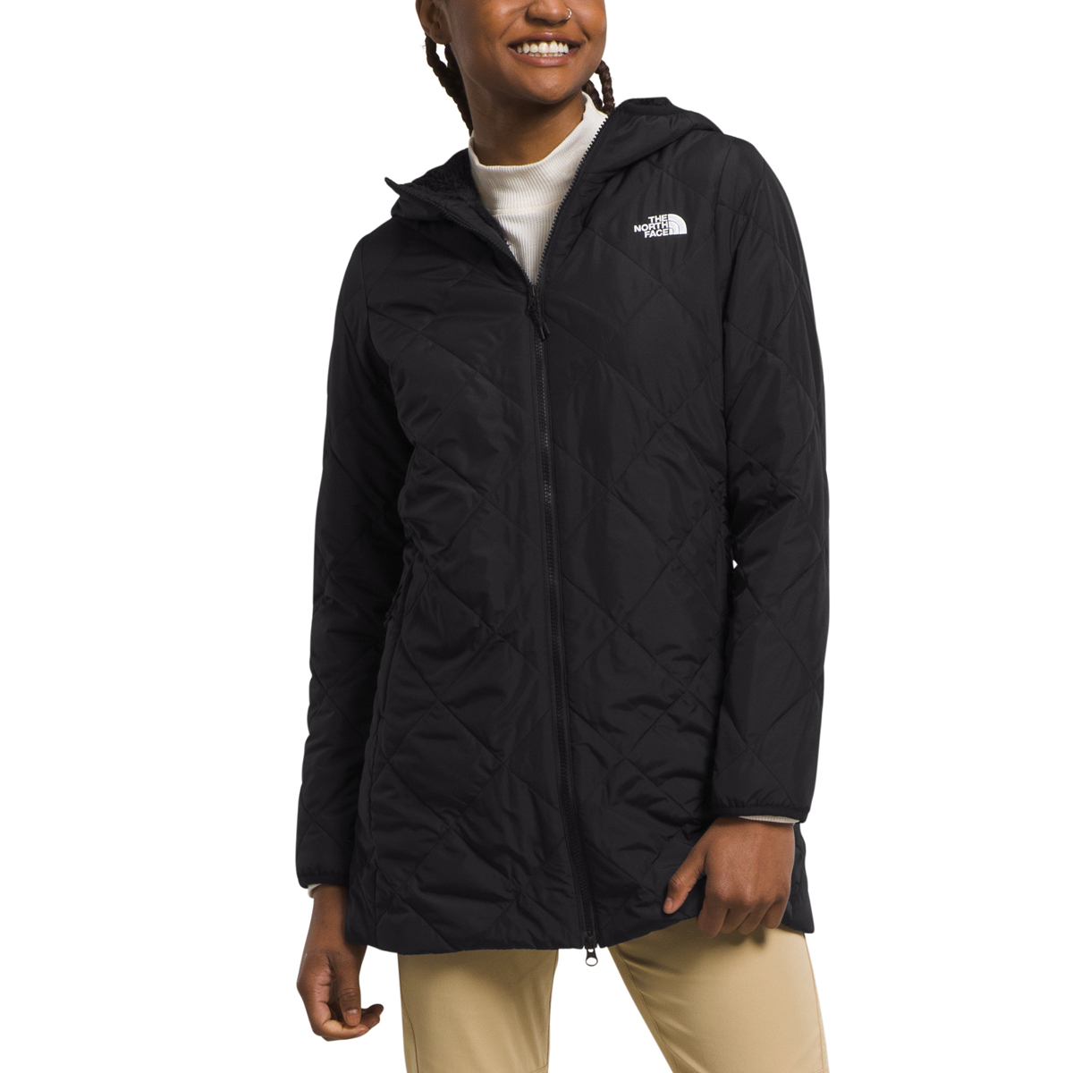 North face cheap reversible parka