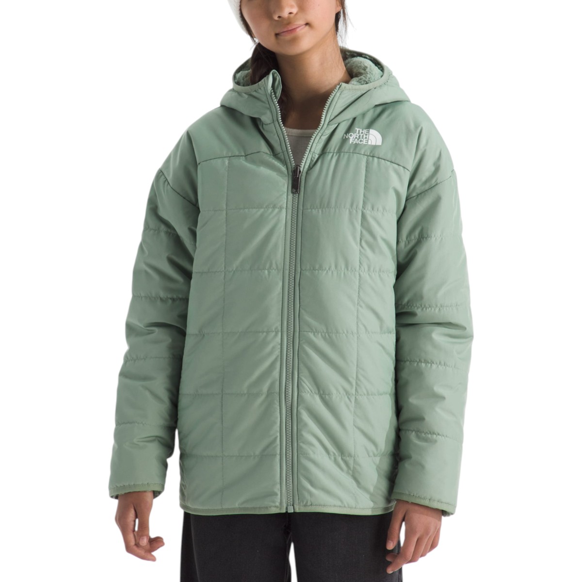 The North Face - Manteau court réversible Shasta pour fille