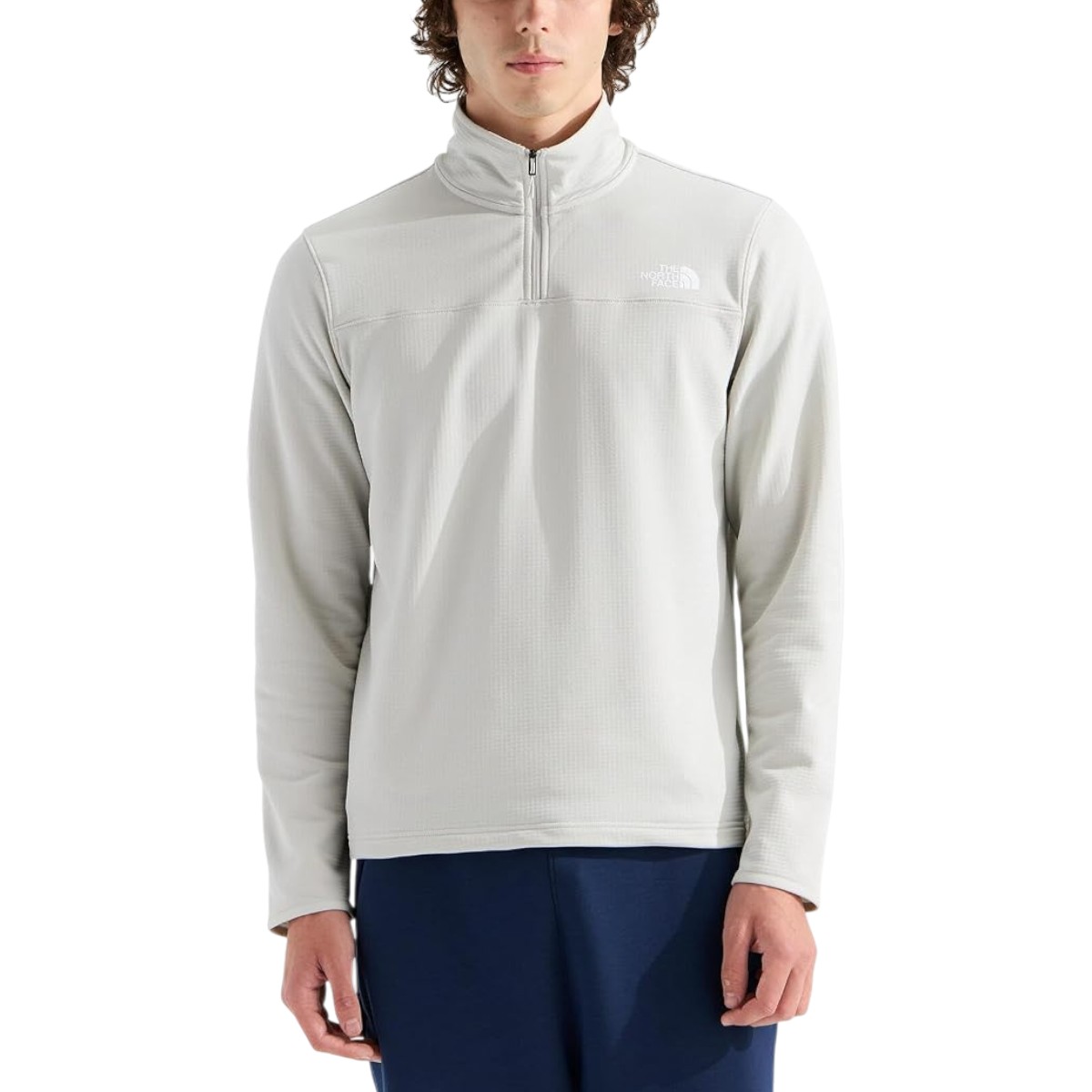 The North Face - Polaire Cedar Trail Grid à fermeture éclair ¼ pour homme