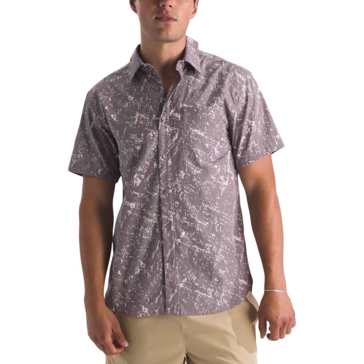 The North Face - Chemise à manches courtes avec motif Baytrail pour homme