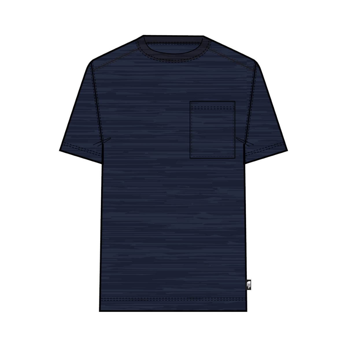 The North Face - Men’s Tri-Blend Short-Sleeve Pocket Tee