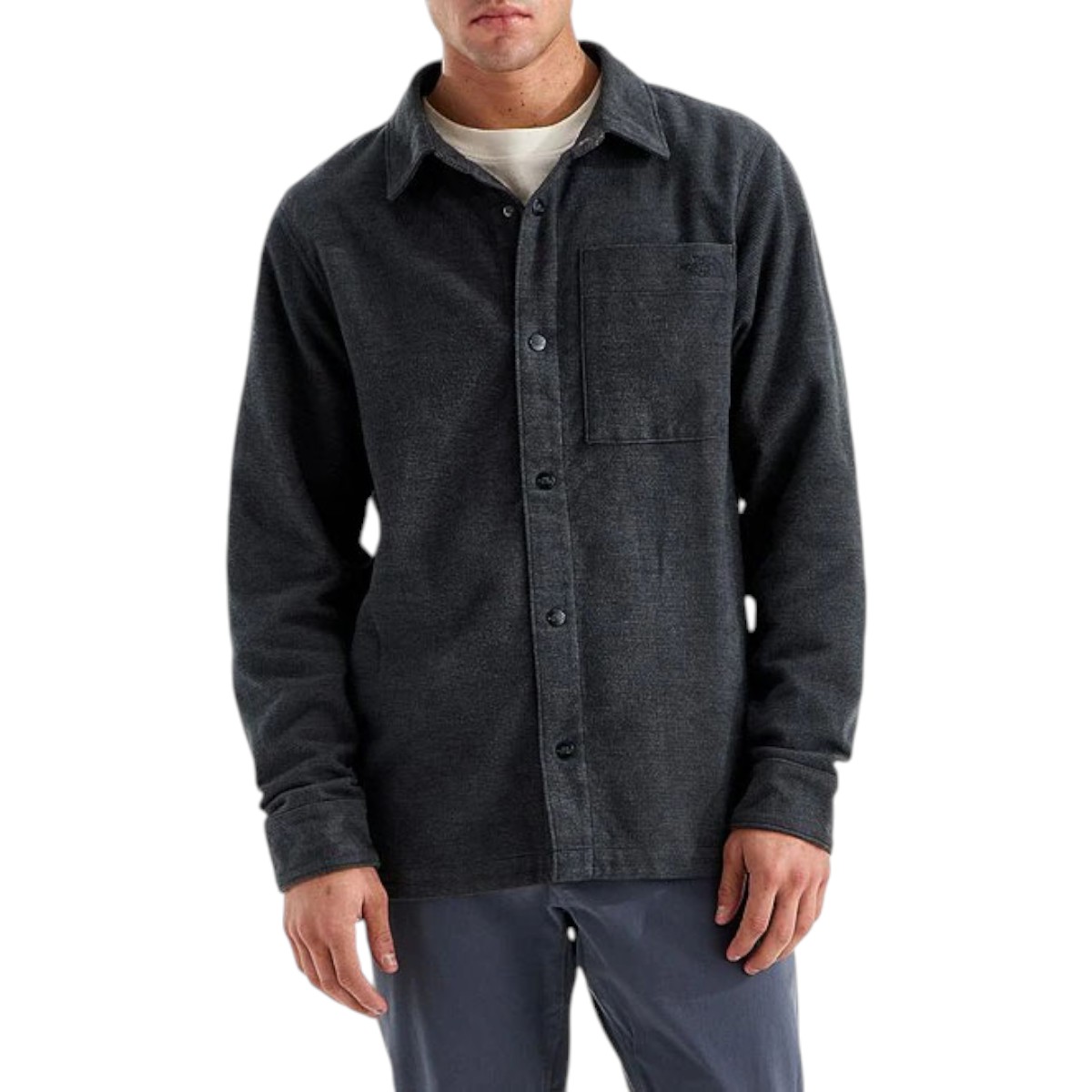 The North Face - Veste-chemise à manches longues en flanelle « Forest » pour homme