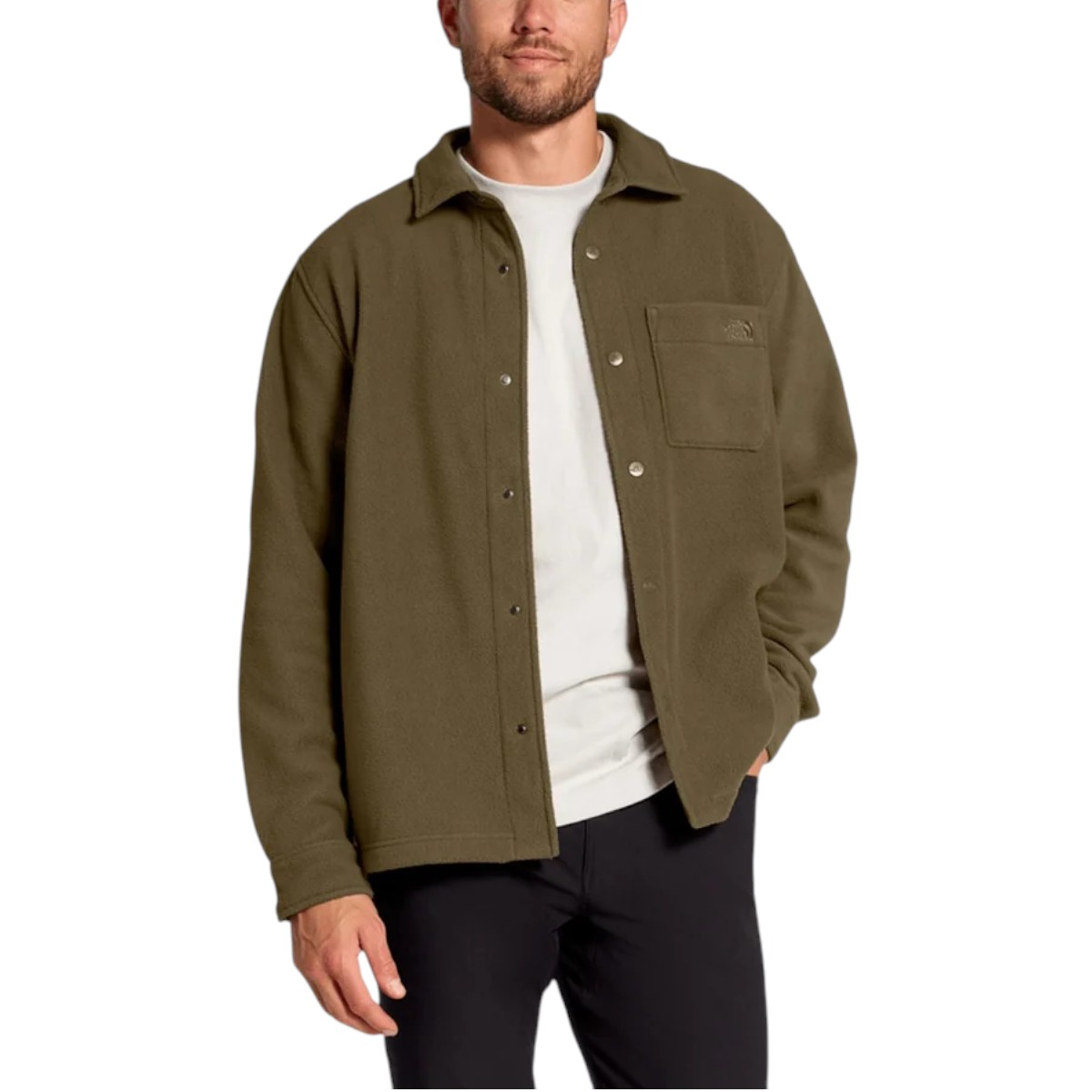 The North Face - Chemise polaire à manches longues Open Range pour homme