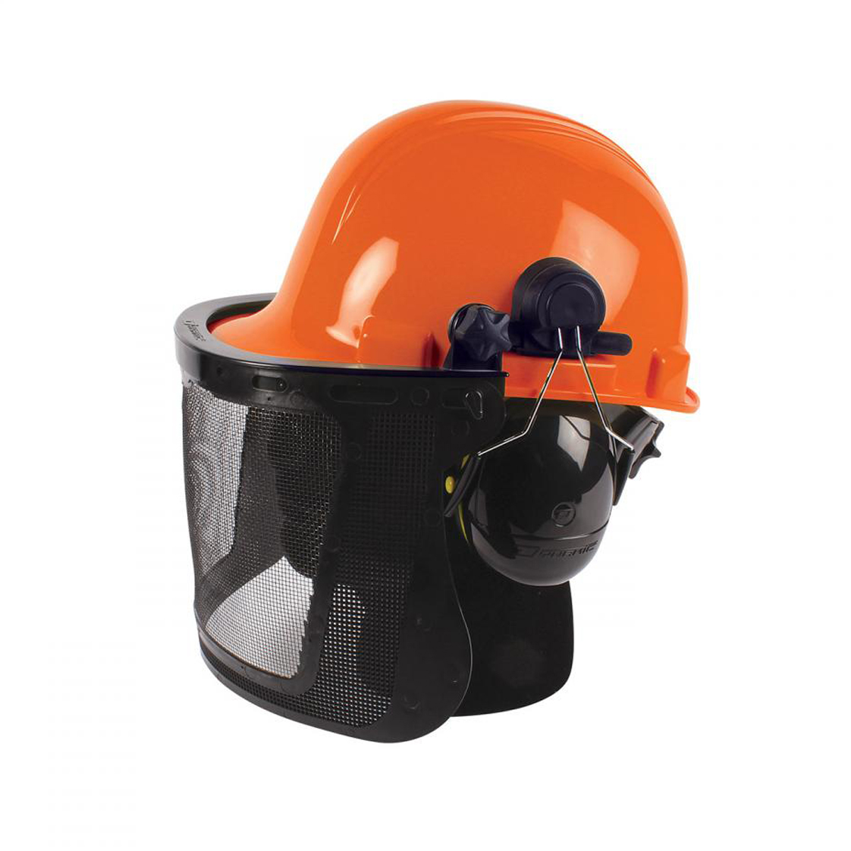 Dynamic Safety - Forestery and Gardening Kit, Hat and Plastic Faceshield Bracket