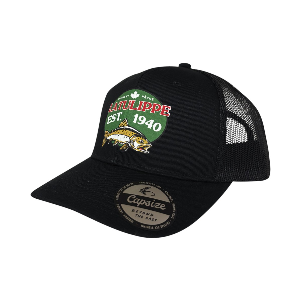 Latulippe - Casquette dos en mèche - Truite