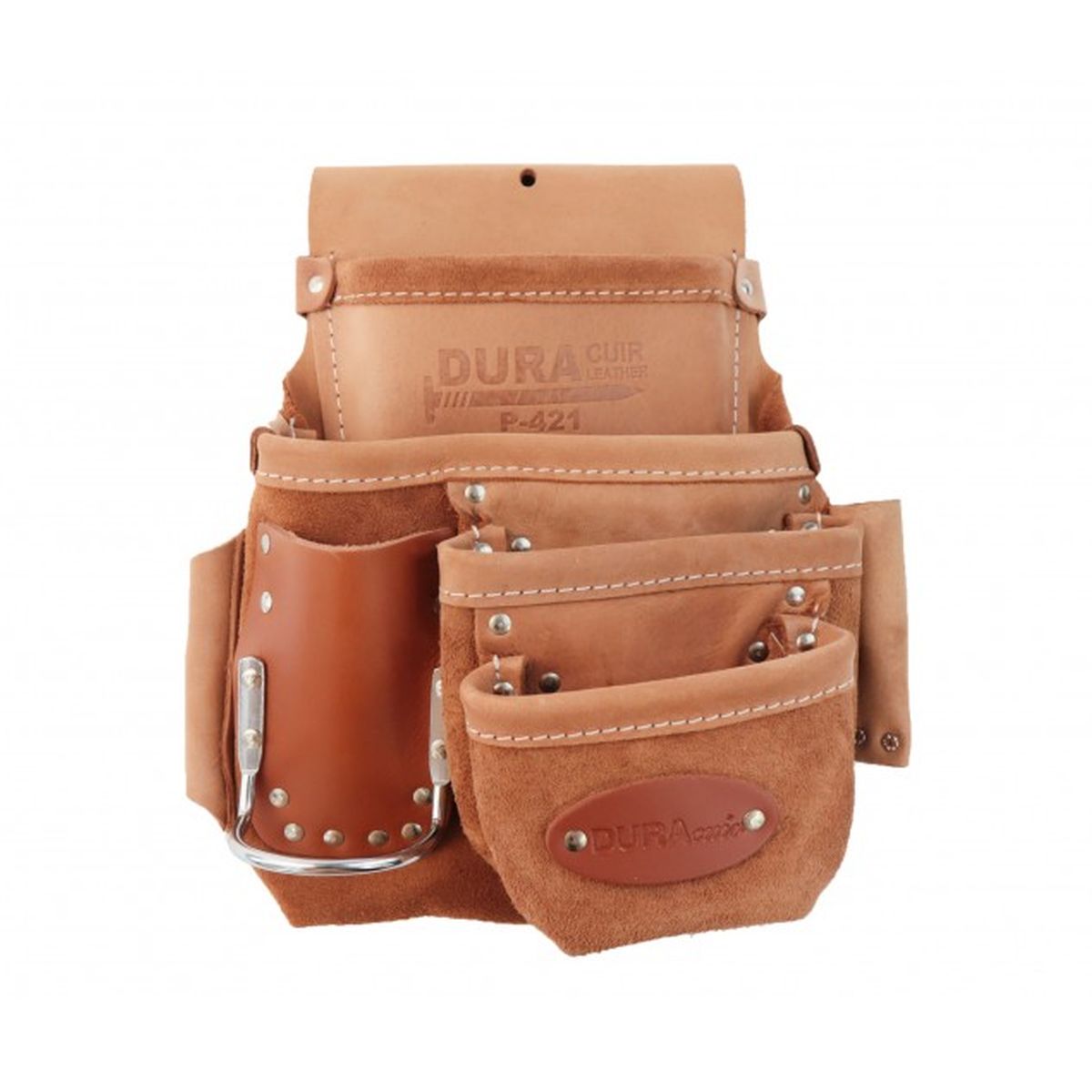 Dura Cuir - 4-Pocket Right-Hand Side Nail Bag
