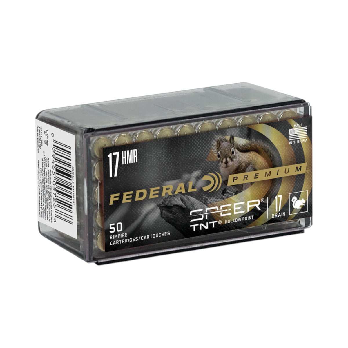 Federal Ammunition - Premium Speer TNT 17 HMR 17 GR