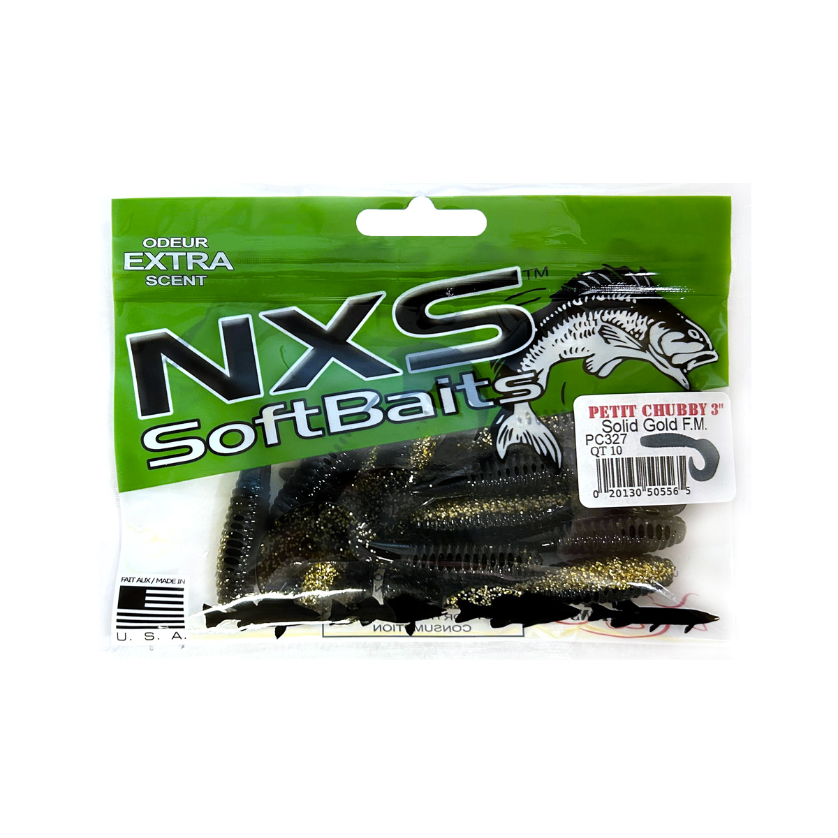 NXS - Leurres NXS Petit Chuby 3"