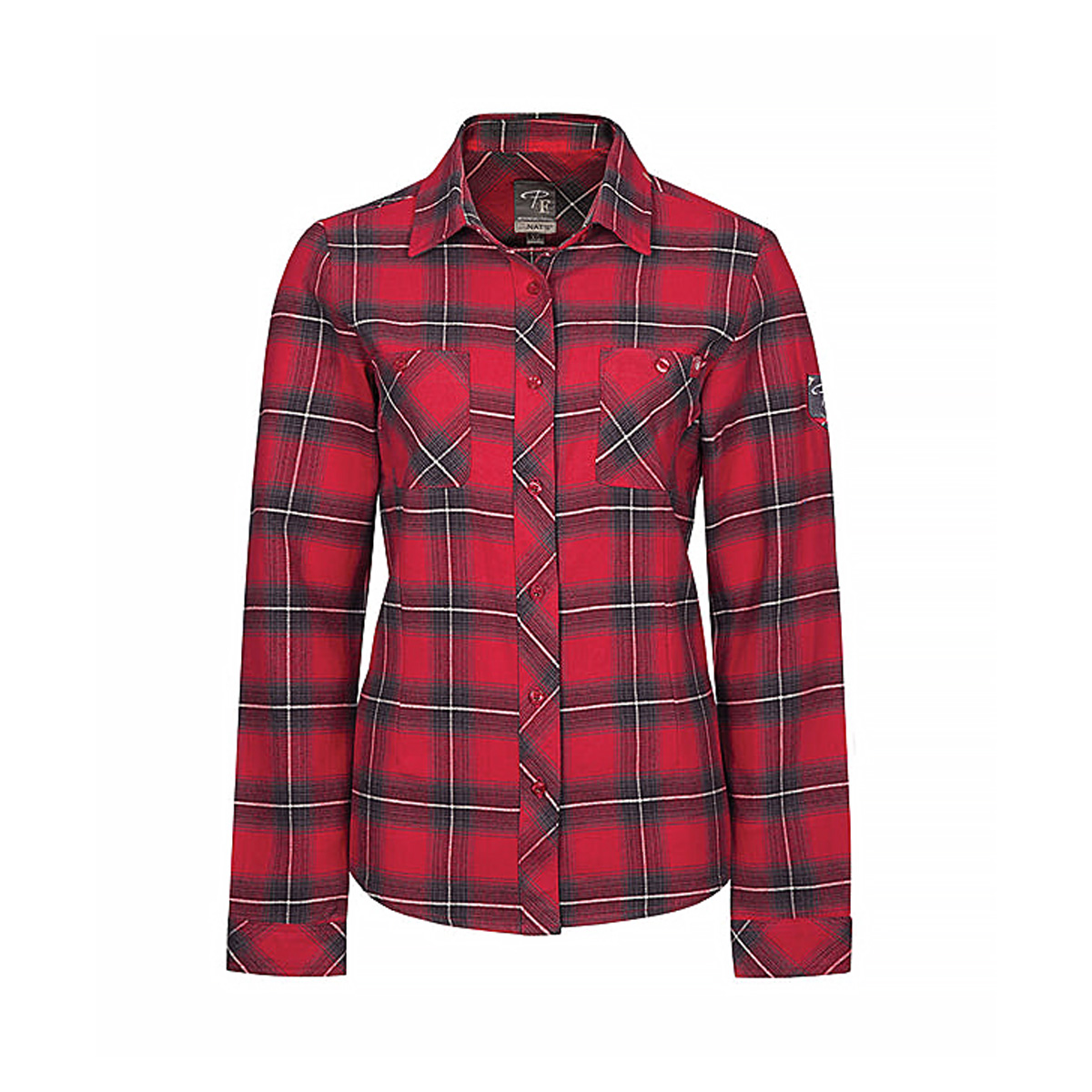 Pilote & Filles - Chemise en flanelle à carreaux pour femme