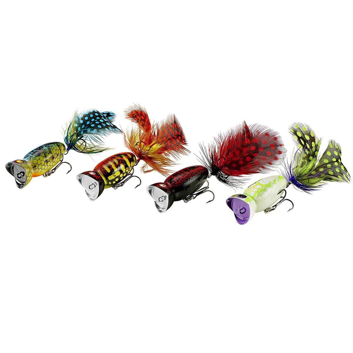 Arbogast - Hula Popper 2.0 4-pack Set