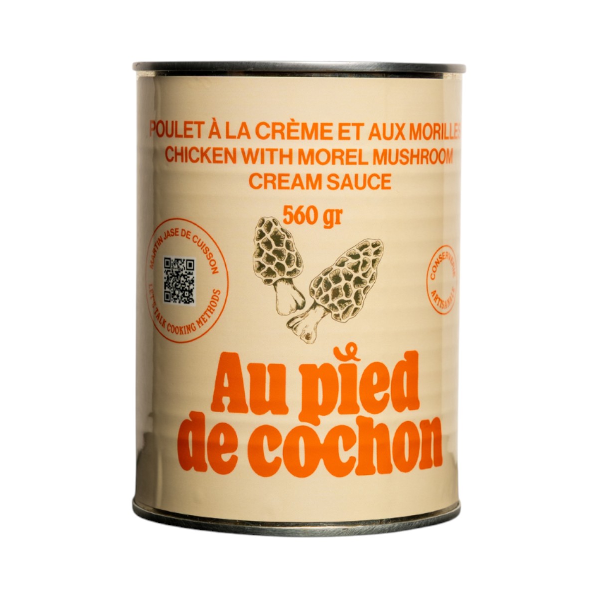 Au pied de cochon - Chicken with Cream and Morel Mushrooms 560 g