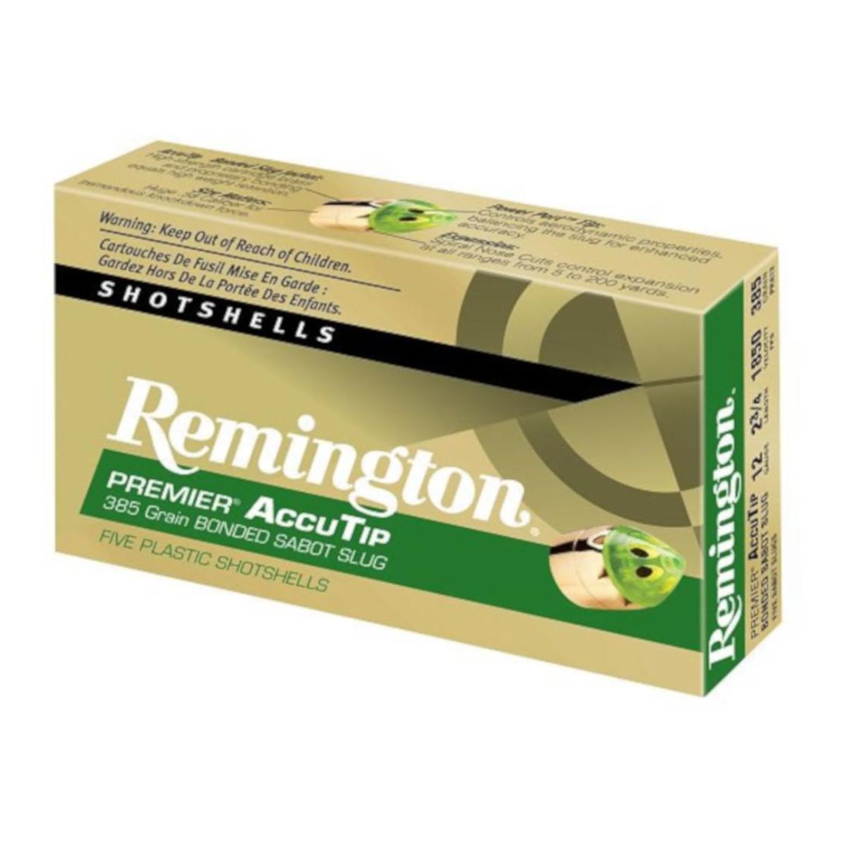 Remington - Premier AccuTip 12 GA 385 GR