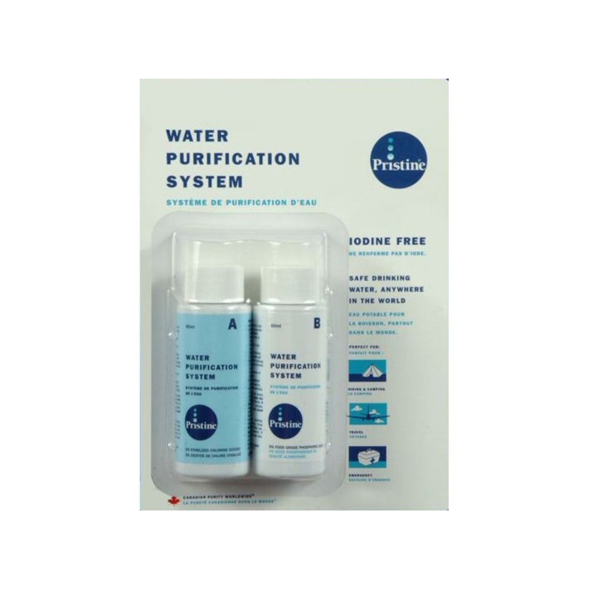 Pristine - 60 ml Water Purification System