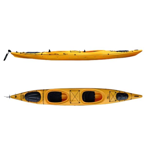 Polarity 16,5 Tandem Kayak With rudder - Riot