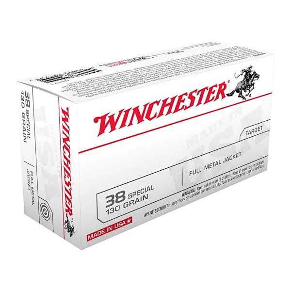 Winchester - Full Metal Jacket 38 SPECIAL 130 GR