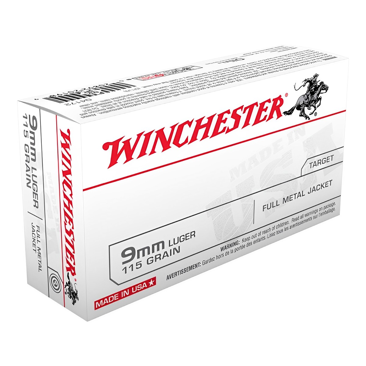 Winchester - Full Metal Jacket 9 MM LUGER 115 GR