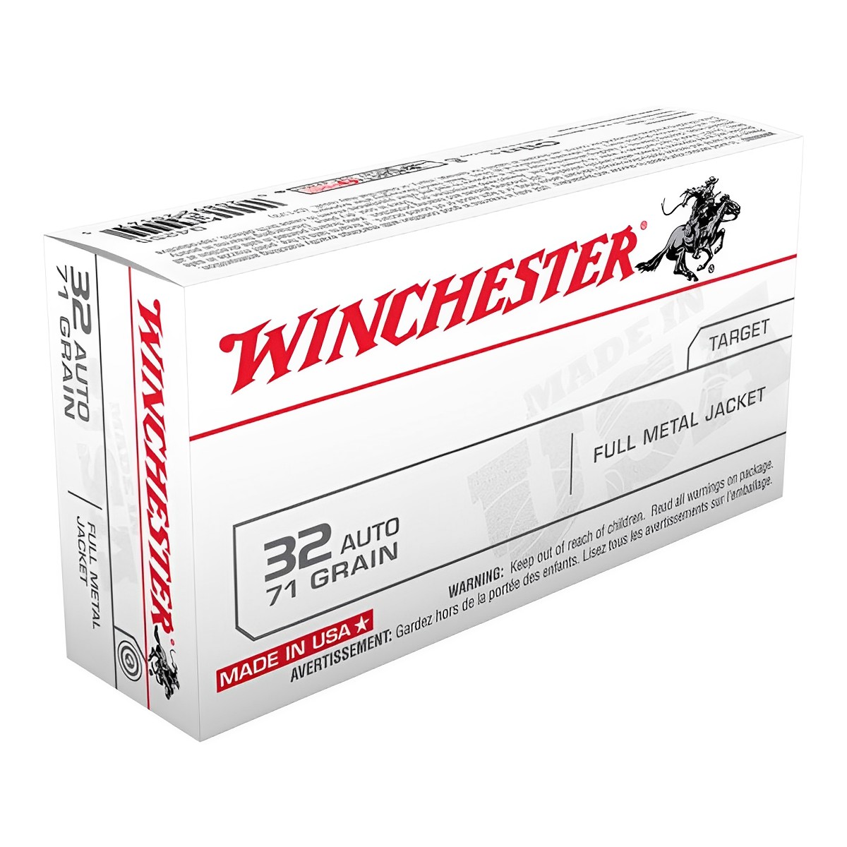 Winchester - Full Metal Jacket 32 AUTO 71 GR