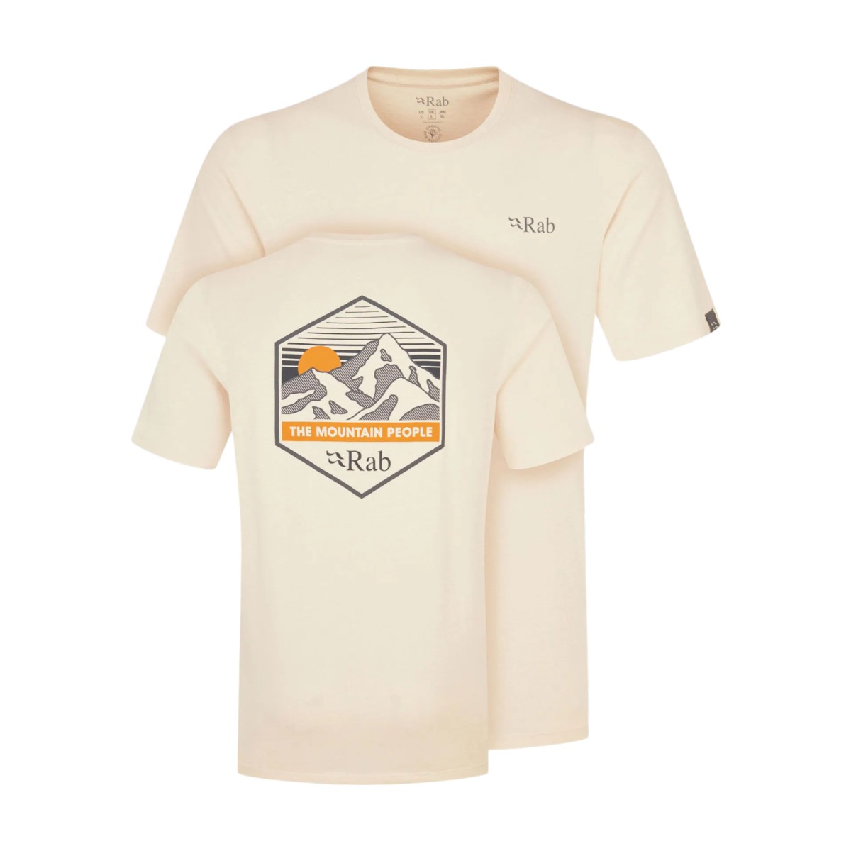 Rab - T-Shirt Stance Mountain Peak pour homme