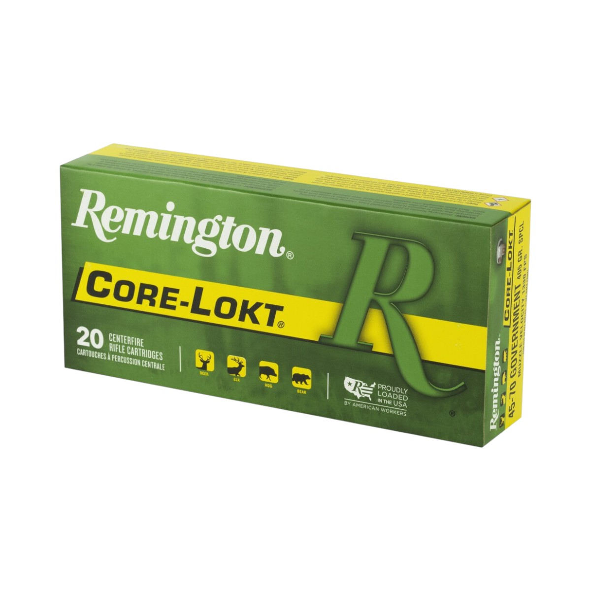 Remington - Core-Lokt® 45-70 GOVERNMENT 405 GR
