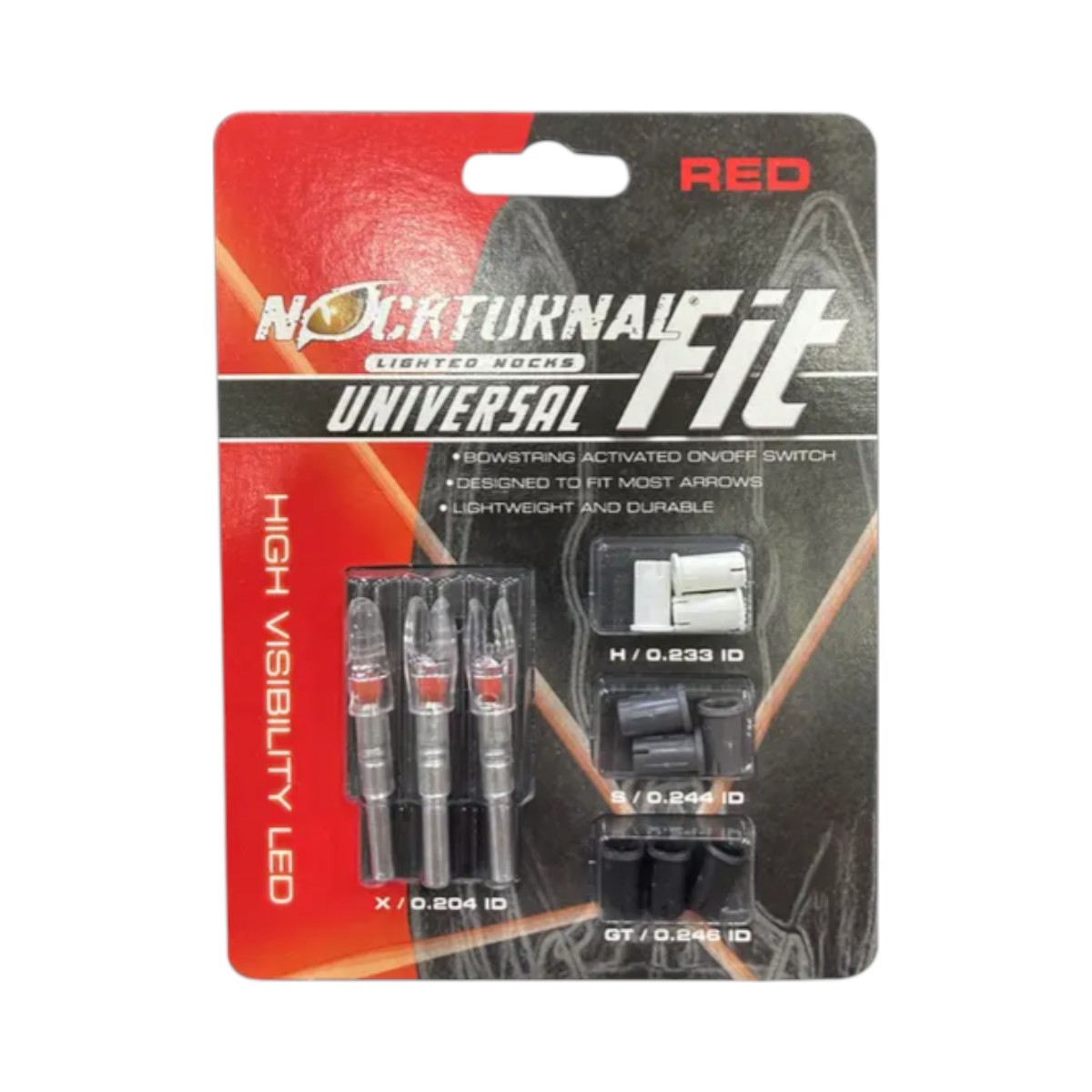 Nockturnal - Universal Fit Lighted Red LED Nocks