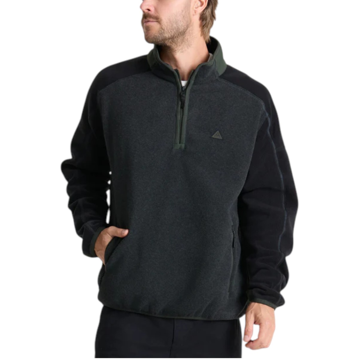 Roark - Men's Campover Fleece Mock Hoodie