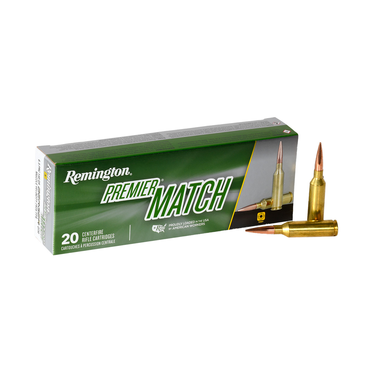 Remington - Premier Match 6.5 PRC Ammo 140 Grain Cartridges